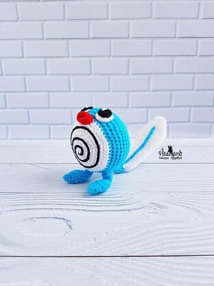 Pokemon PoliWag amigurumi toy