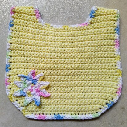 Crochet Pattern - Sunshine Bib