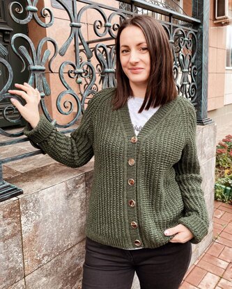 Geek Chic Cardigan - knitting pattern