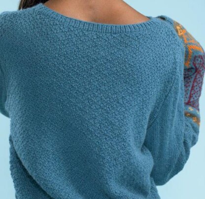 Mia Jumper Knitting Pattern Size S M L XL XXL