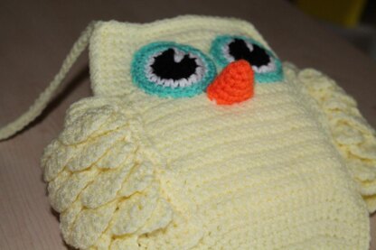 Romper Suit with Owl Detail