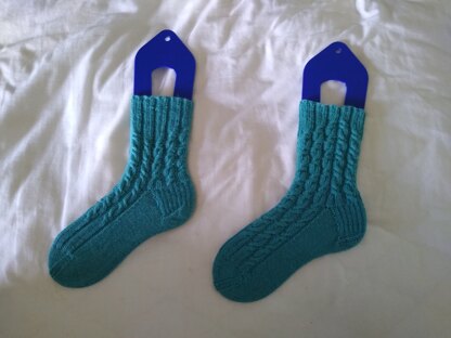 Penuche Twist Socks