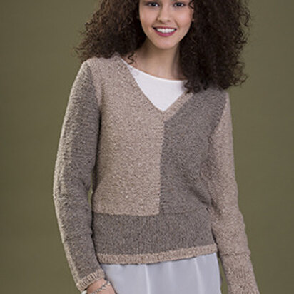 Unity Pullover in Tahki Yarns Tara Tweed