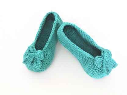 Ballet Bow Slippers # 353