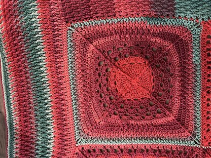 Granny Square Blanket