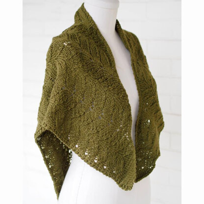 Plymouth Yarn 3137 Fern Grotto Shawl PDF