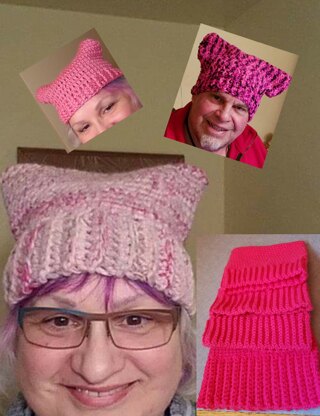 Pink Protest Hats