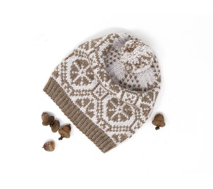 Ratas Pom-Pom Fair Isle Hat