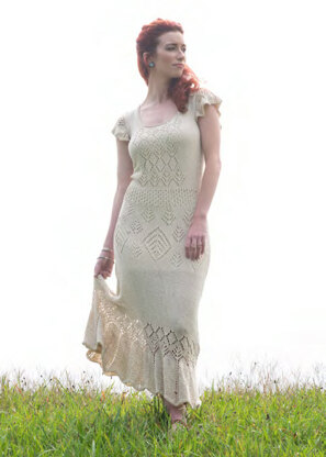 Esla Dress in Berroco Mantra - 404-1 - Downloadable PDF