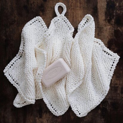 The Country Washcloths - knitting pattern