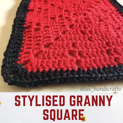 Stylised Granny Square Coaster/Potholder