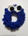 Cookie Monster Hair Scrunchie