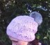 "Blush" slouchy hat