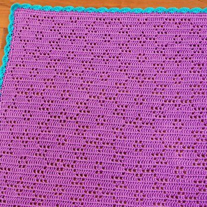 Starflower Filet Blanket