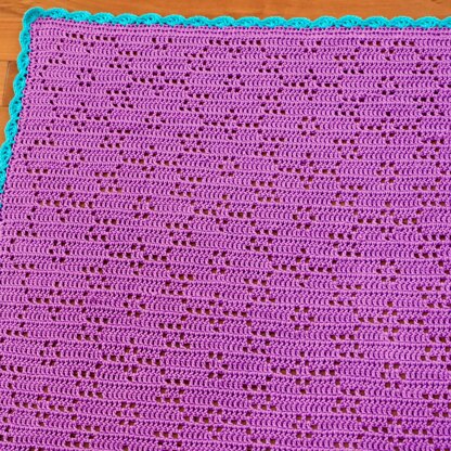 Starflower Filet Blanket