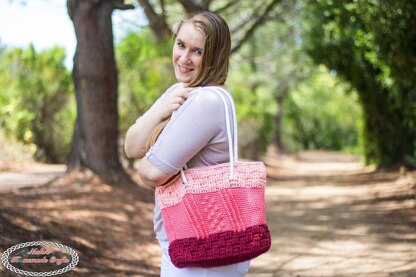 Bobble Basketweave Bag