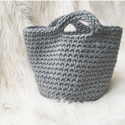 Sojourner Basket Crochet pattern by Jessica Carey / The Hook Nook ...