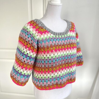 Round neck Granny Sweater Ivy