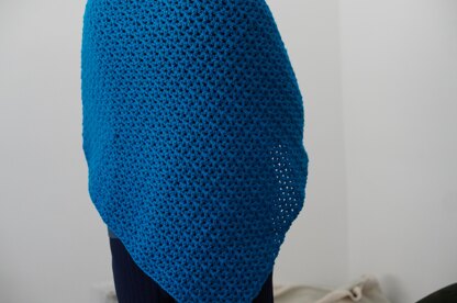 V stitch shawl pattern