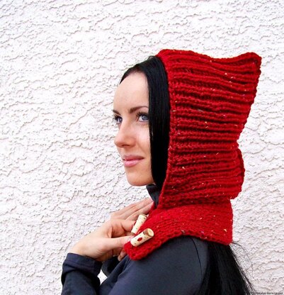 Hooded Scarf, Chunky Hood