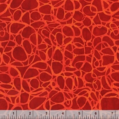Anthology Fabrics Quiltessentials - Swirls Red