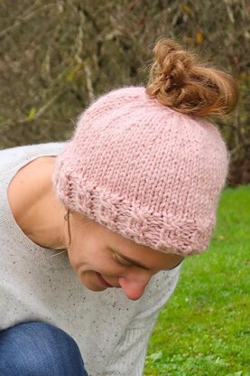 Cable Rib Hat