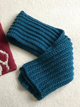 slouch hat using leftover aran #2