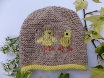 Chirpy Chicks Baby Hat