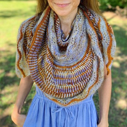 Fiori Shawl