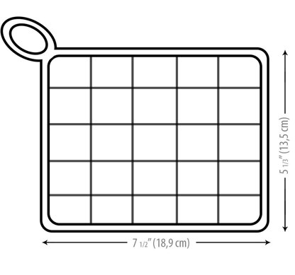 Set of 3 Knitted Dishcloths