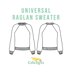 Universal Raglan Sweater