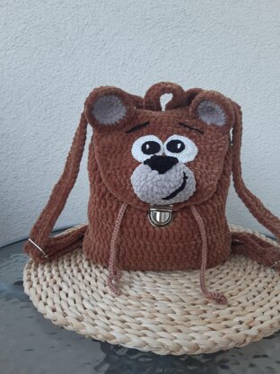 Bear Backpack Crochet Pattern