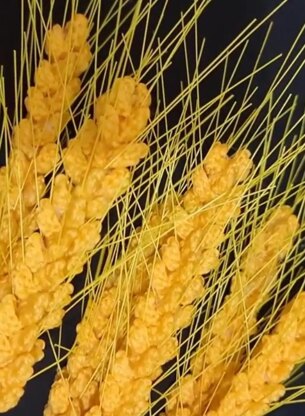Crochet Wheat plant