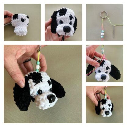Charlie, the Dalmatian Keychain