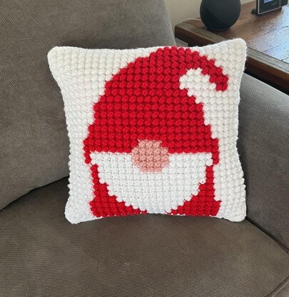 Santa Gnome Pillow Cushion