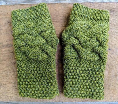 Mackinac Fingerless Mittens