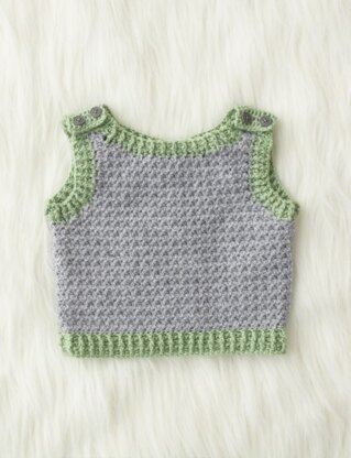 Elfin Hat and Vest in Patons Beehive Baby Sport - Downloadable PDF