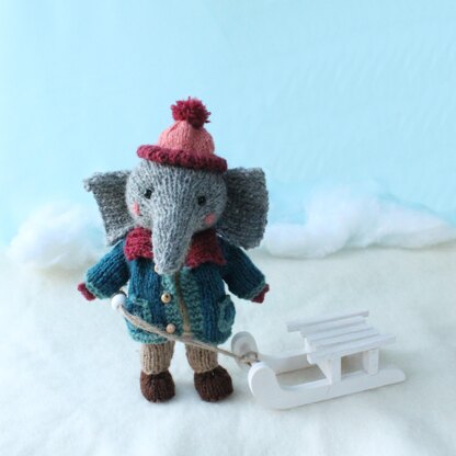 Winter Elephant