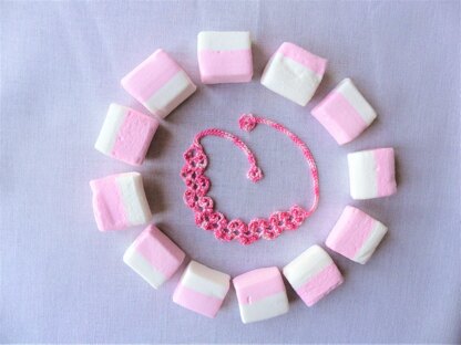 Kid bracelet "Pinky pearls"