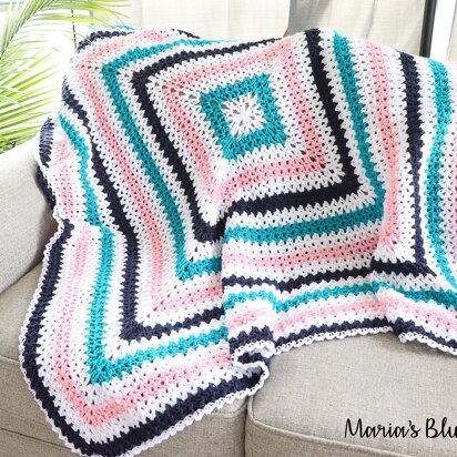 V-Stitch Granny Blanket