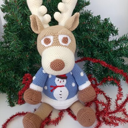 Reindeer Crochet pattern Donner