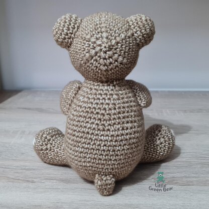 Glenn the Grizzly Bear - US Terminology - Amigurumi