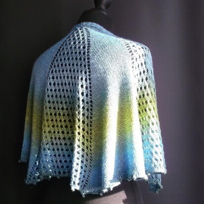 Cascade shawl 19