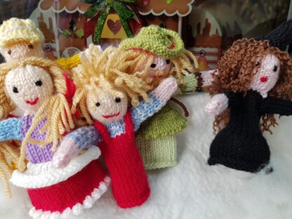 Hansel and Gretel Finger Puppets