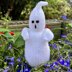 Halloween Ghost Toy Knitting Pattern - Doll Knitting Pattern