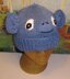 Blue Monkey Beanie Animal Hat