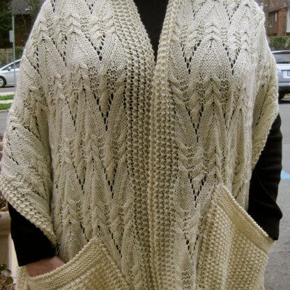 Warm Galway Shawl