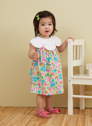 Butterick Infants' Dress and Panties B6903 - Paper Pattern, Size NB-S-M-L-XL