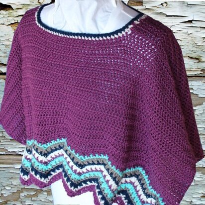 Boho Style Poncho or Cape