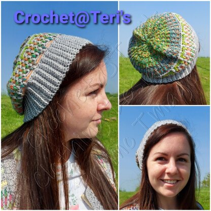 Happy Squares Mosaic Hat